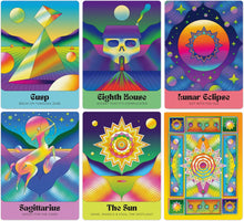 Load image into Gallery viewer, Cosmic Dreamscape Astrology Oracle Deck: 72 Cosmic Cards For Daily Guidance Inspired By The Mystical Practice Of Astrology [Nina Kahn]
