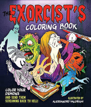 Load image into Gallery viewer, The Exorcist&#39;s Coloring Book [Alessandro Valdrighi]
