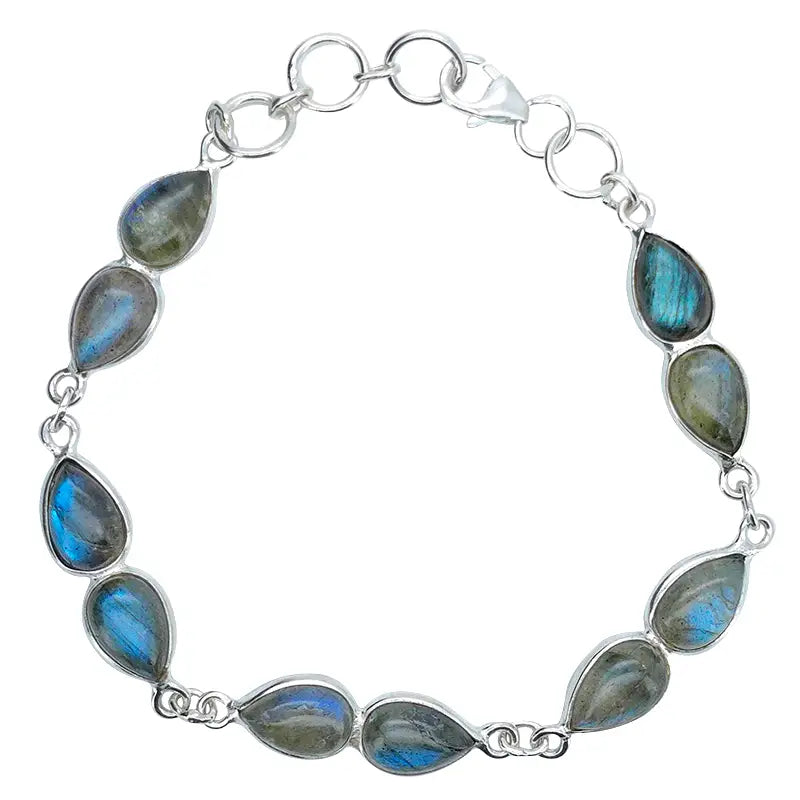 Labradorite Link Bracelet