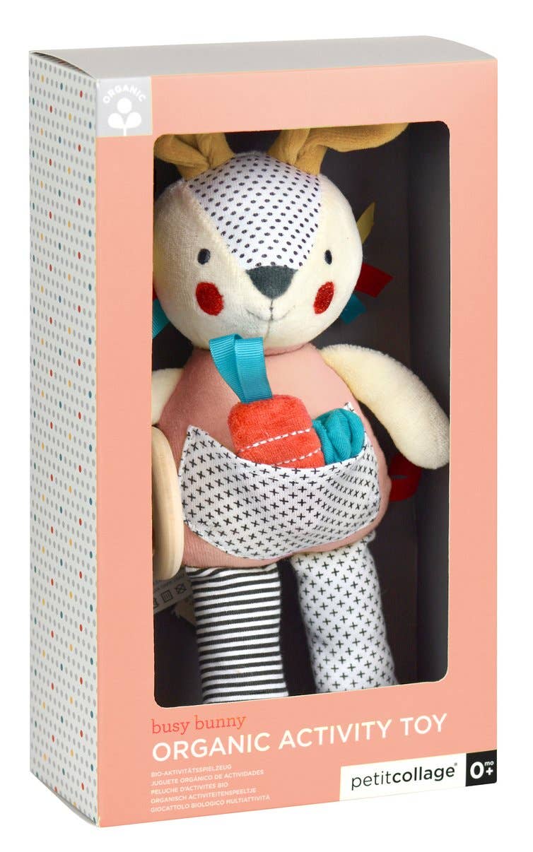 Busy Bunny Organic Activity Toy