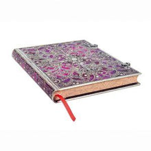 Load image into Gallery viewer, Aubergine Silver Filigree Journal
