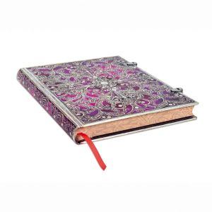 Aubergine Silver Filigree Journal