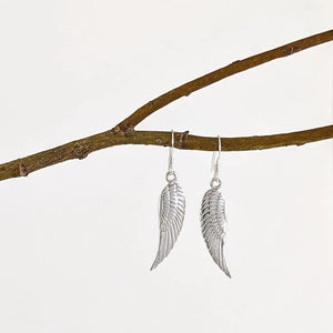 Silver Wings Earrings