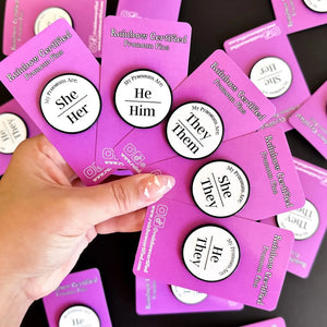 He/They Pronoun Pin