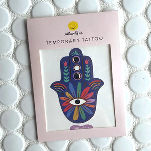 Hamsa Temporary Tattoo