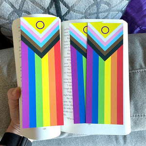 Progressive Pride Bookmark