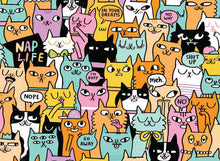Load image into Gallery viewer, Cattitude 500 Piece Puzzle
