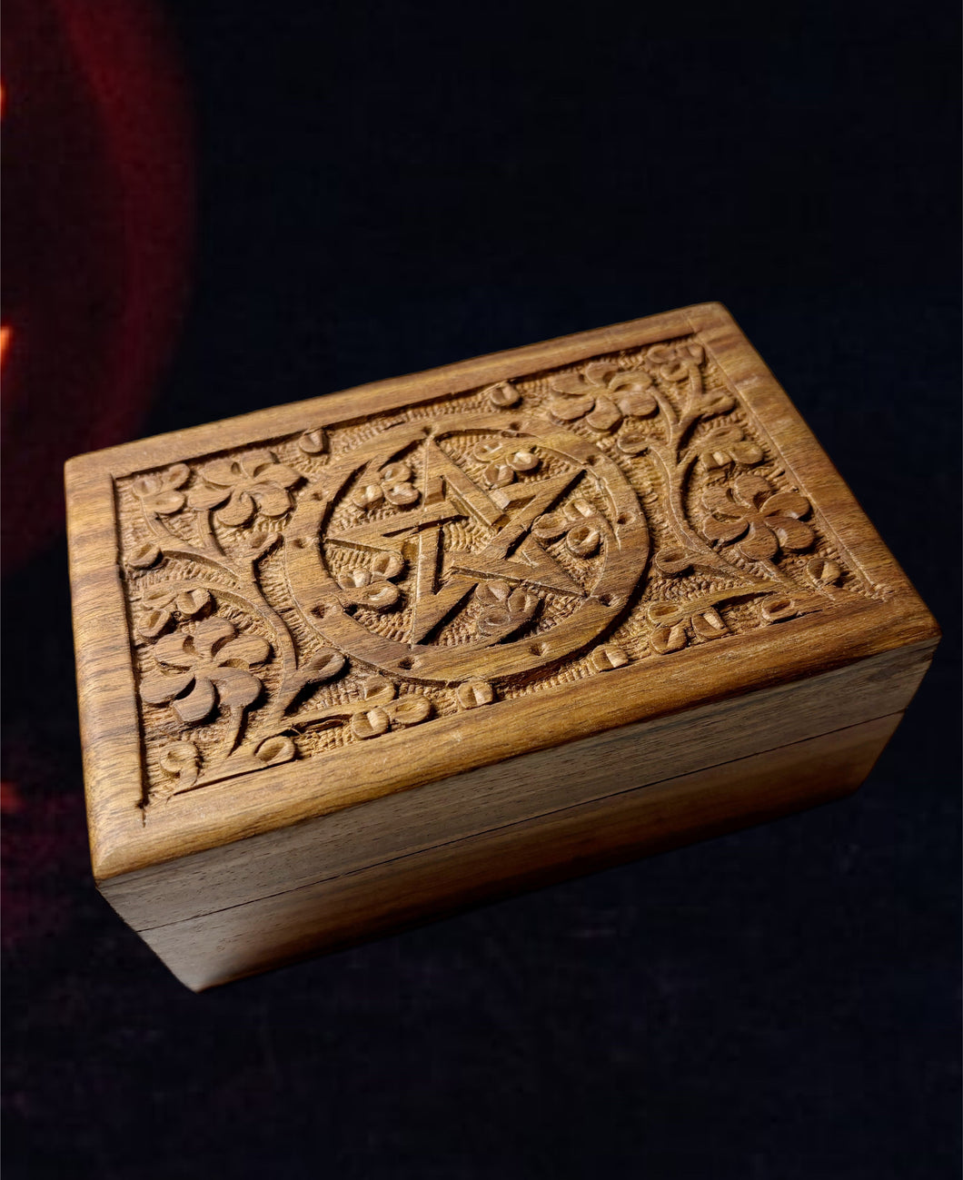 Carved Pentacle Box