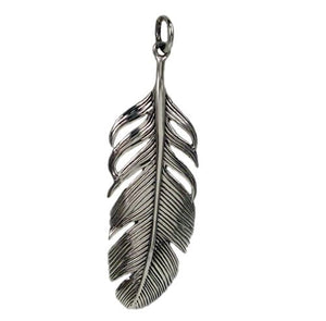 Silver Feather Pendant