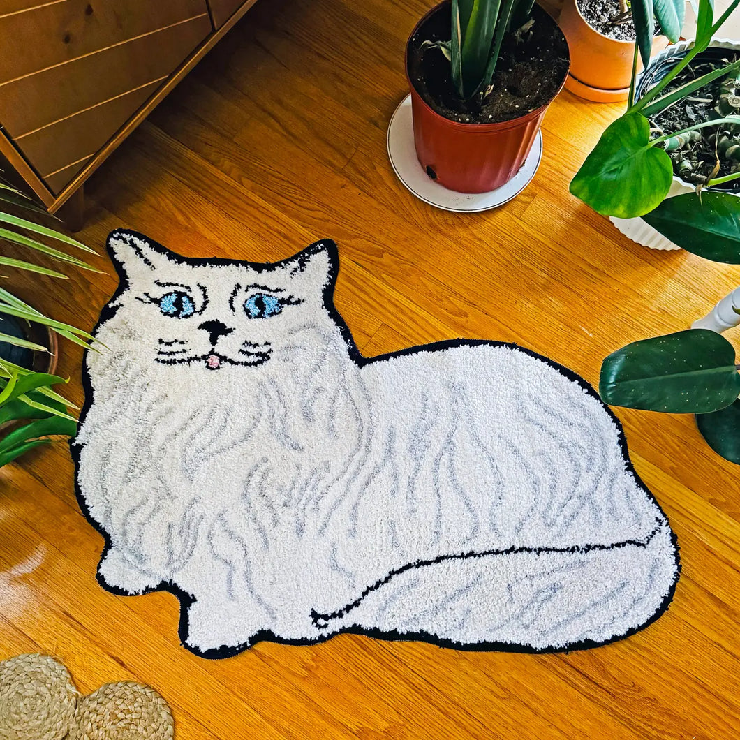 Small Persian Cat Rug
