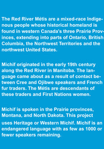 Let's Learn Michif! Flashcards