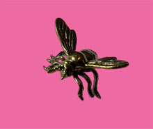 Load image into Gallery viewer, Small Brass Bee Familiar
