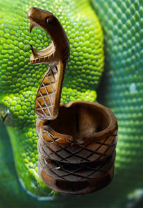 Pre-Loved Handcarved Snake Ashtray/Trinket Dish