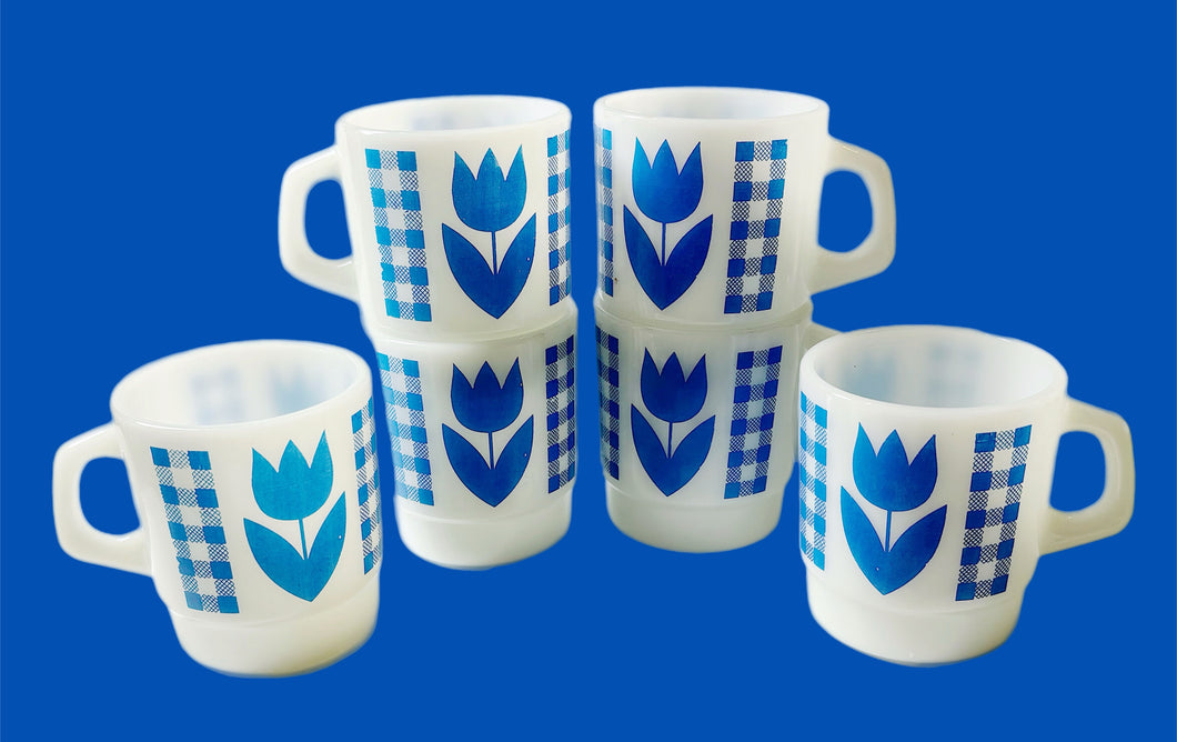 Termocrisa “Tulips” Collectible Mug Set (6)