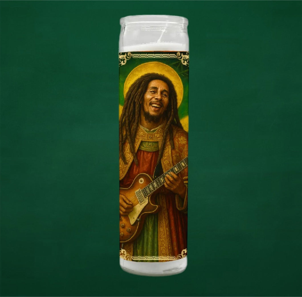 Bob Marley Prayer Candle