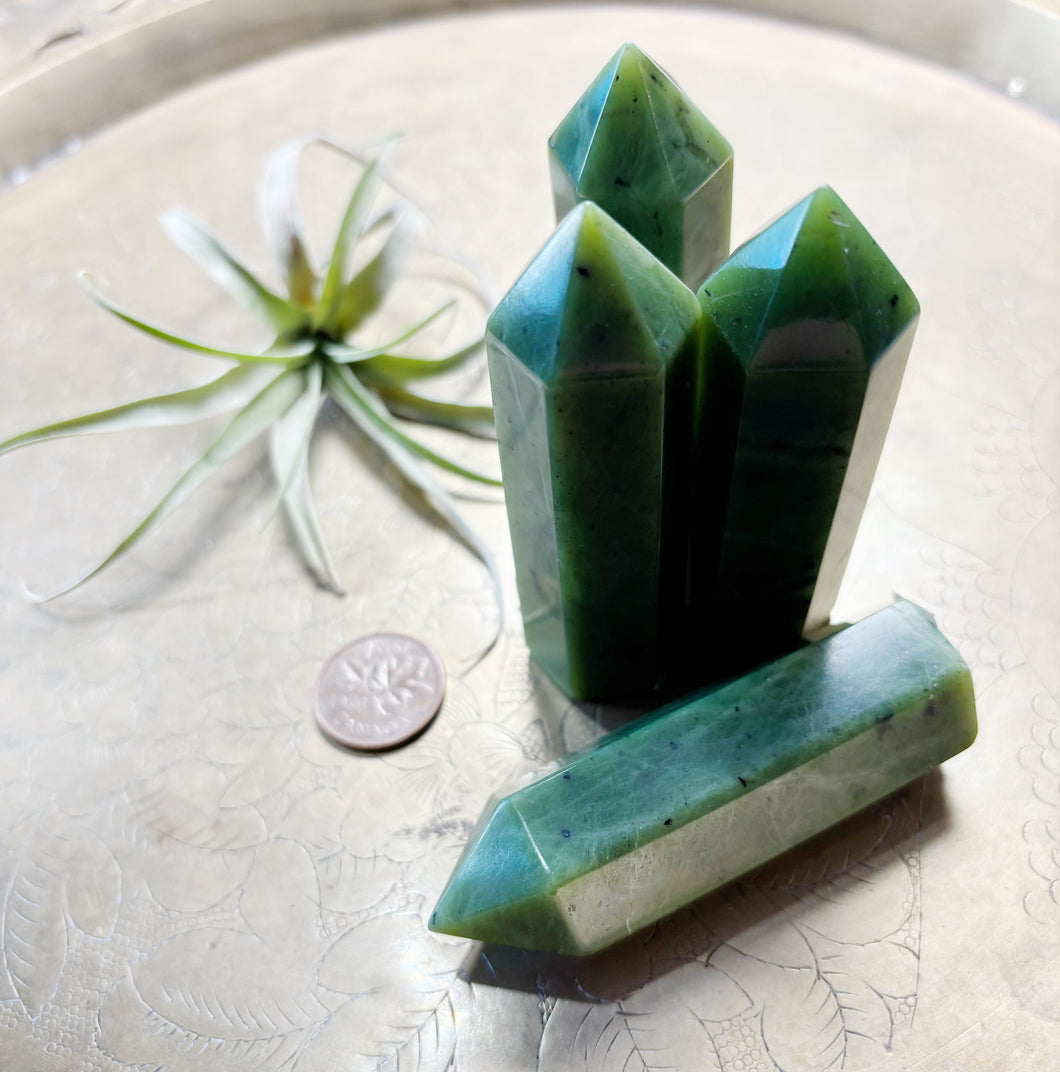 Nephrite Jade Obelisk Tower