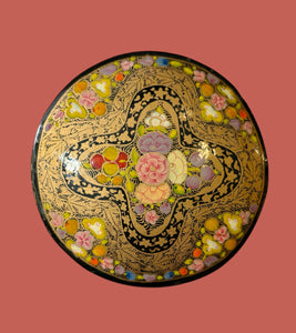 Vintage Kashmir Papier Maché Trinket Box