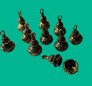 Tibetan Gourd Shaped Pendant/Pill Box