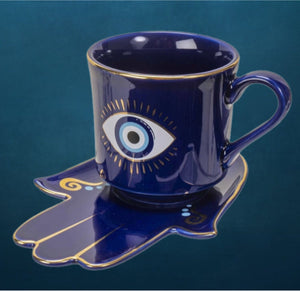 All Seeing Eye Mug & Saucer Set