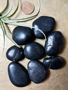 Shungite Tumbled Gemstone