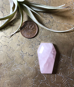 Rose Quartz Coffin