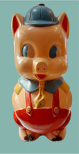 Load image into Gallery viewer, Vintage Plastic Porky Pig Piggy Bank

