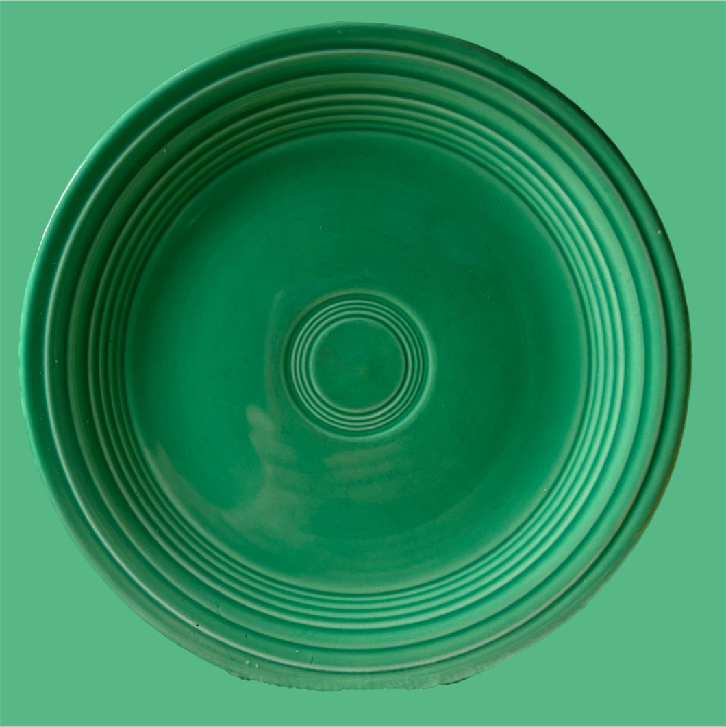 Vintage Fiestaware Luncheon Plate (Green)