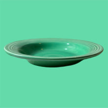 Load image into Gallery viewer, Vintage Fiestaware Rimmed Soup Bowl (Green)
