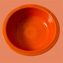 Load image into Gallery viewer, Pre-Loved Fiestaware Serving Bowl (Atomic Red/Orange)
