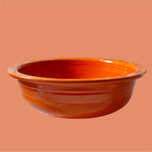 Load image into Gallery viewer, Pre-Loved Fiestaware Serving Bowl (Atomic Red/Orange)
