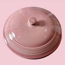 Load image into Gallery viewer, Vintage Pink Fiestaware Lidded Casserole Dish
