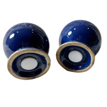 Load image into Gallery viewer, Vintage Fiestaware Salt &amp; Pepper Shakers (Cobalt)
