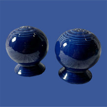 Load image into Gallery viewer, Vintage Fiestaware Salt &amp; Pepper Shakers (Cobalt)
