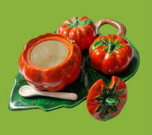 Load image into Gallery viewer, Vintage Tomatoes Condiment Set
