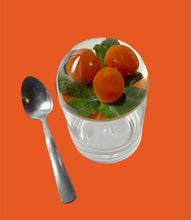 Load image into Gallery viewer, Vintage Lucite Condiment Jar (Oranges)
