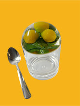 Load image into Gallery viewer, Vintage Lucite Condiment Jar (Lemons)
