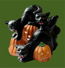 Load image into Gallery viewer, '90s Halloween Ceramic Tealight Holder
