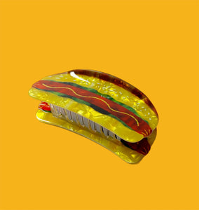Hotdog Hair Clip
