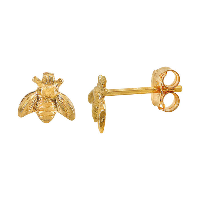 14K Gold Filled Bee Studs