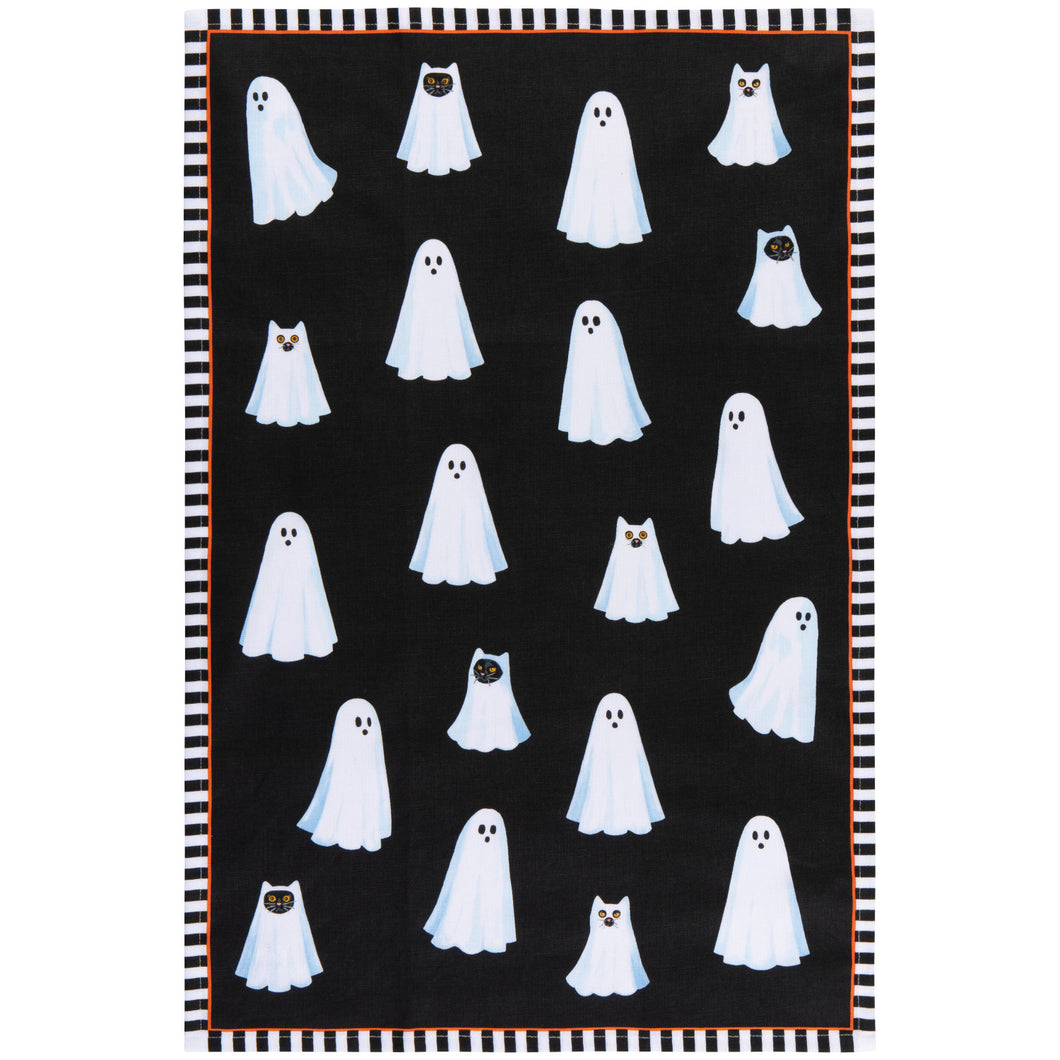 Kindred Spirits Halloween Dish Towel