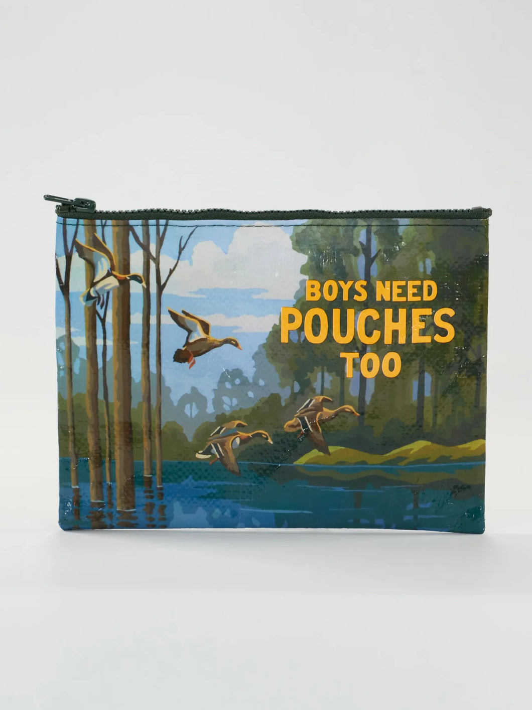 Boys Need Pouches Too Large Zipper Pouch