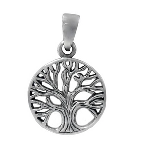 Sterling Silver Tree of Life Pendant (Small)