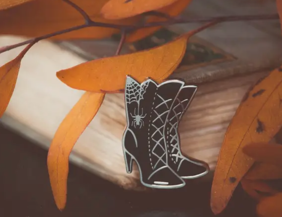 Witch Boots Enamel Pin
