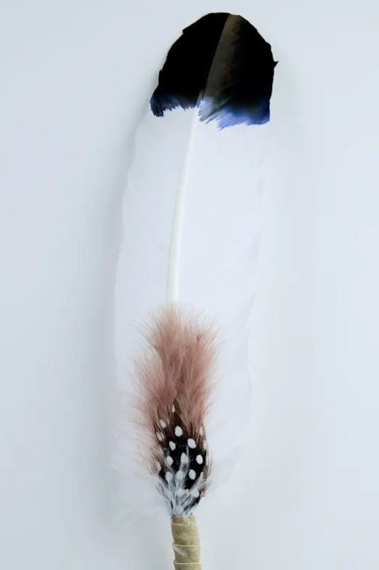 Smudging Feather - Ancestry (Brown)
