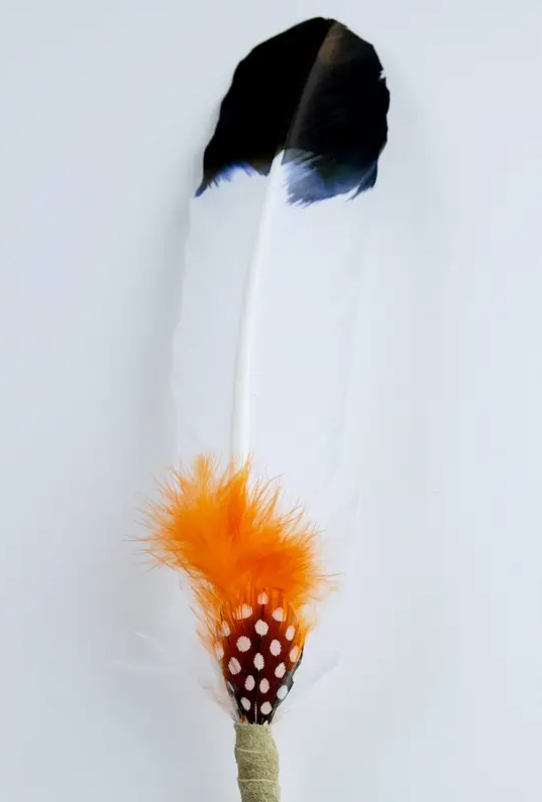 Smudging Feather - Courage (Orange)