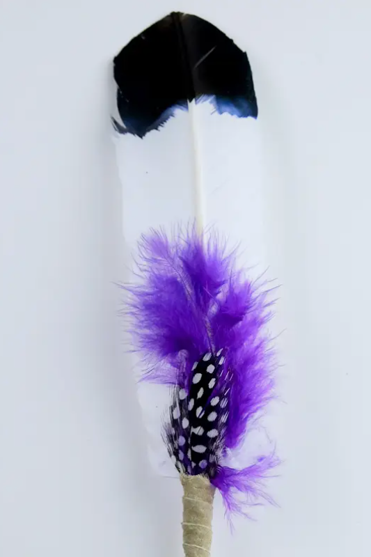 Smudging Feather - Acceptance (Purple)