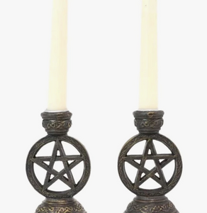 Pentacle Candle Holder (Sold Individually)