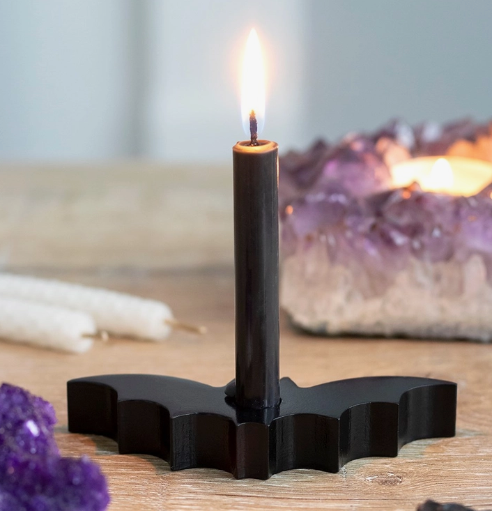 Bat Ritual Candle Holder