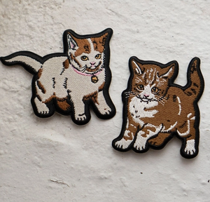 Pair of Kittens Patch Set