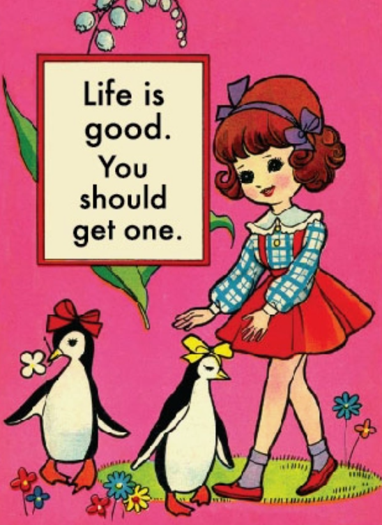 Life Is Good Magnet